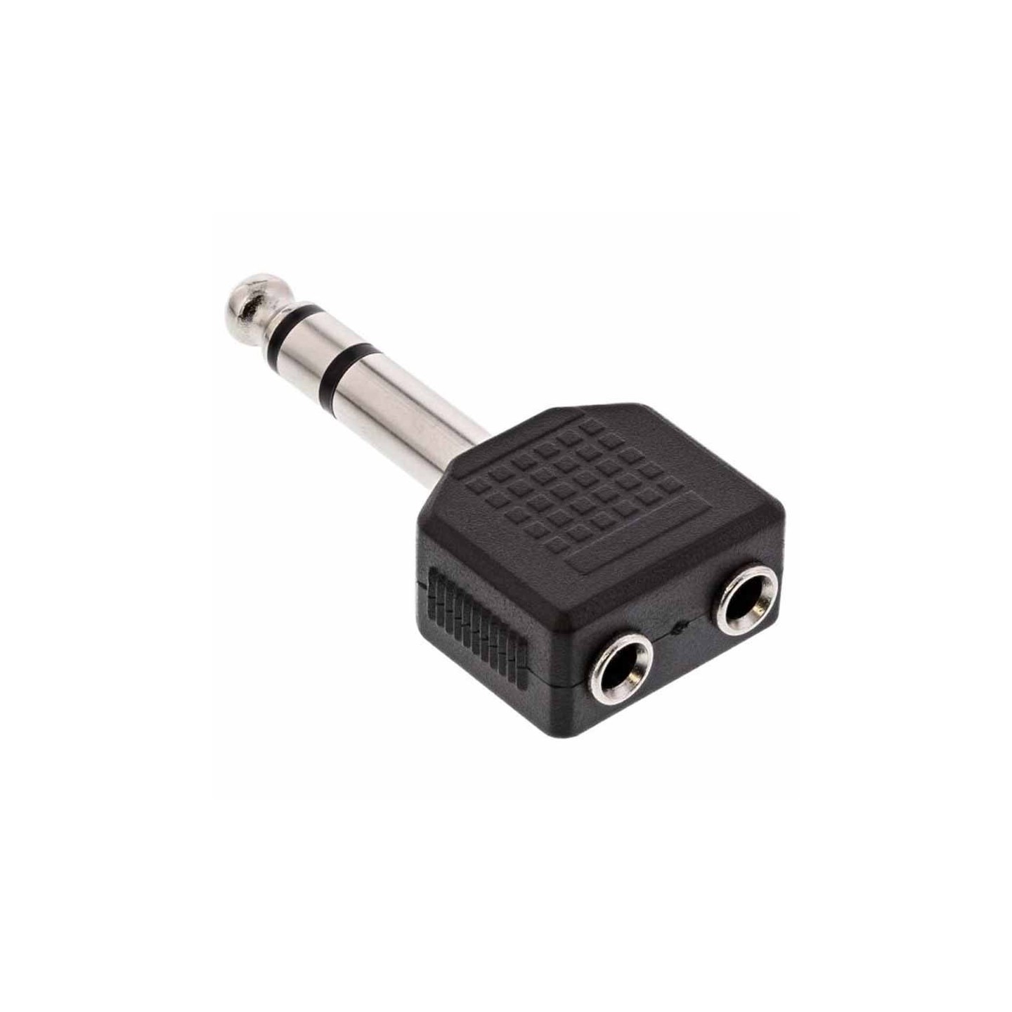 Buy 99304 AUDIO ADAPTER 6.35 MALE TO 2x3.5 JACK FEMALE INLINE in Cyprus, Nicosia, Limassol, Larnaka, Pafos