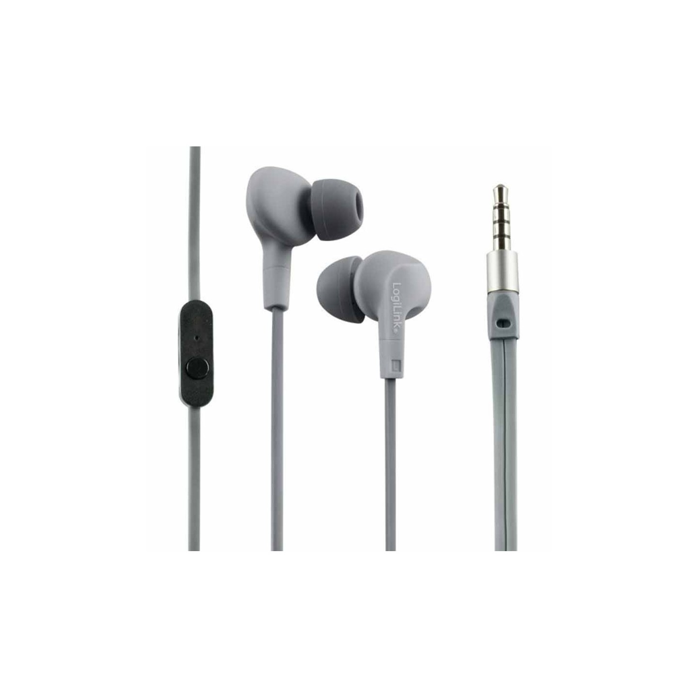 Buy HS0041 STEREO IN-EAR HEADSET, WARER RESISTANT (IPX6), GREY LOGILINK in Cyprus, Nicosia, Limassol, Larnaka, Pafos