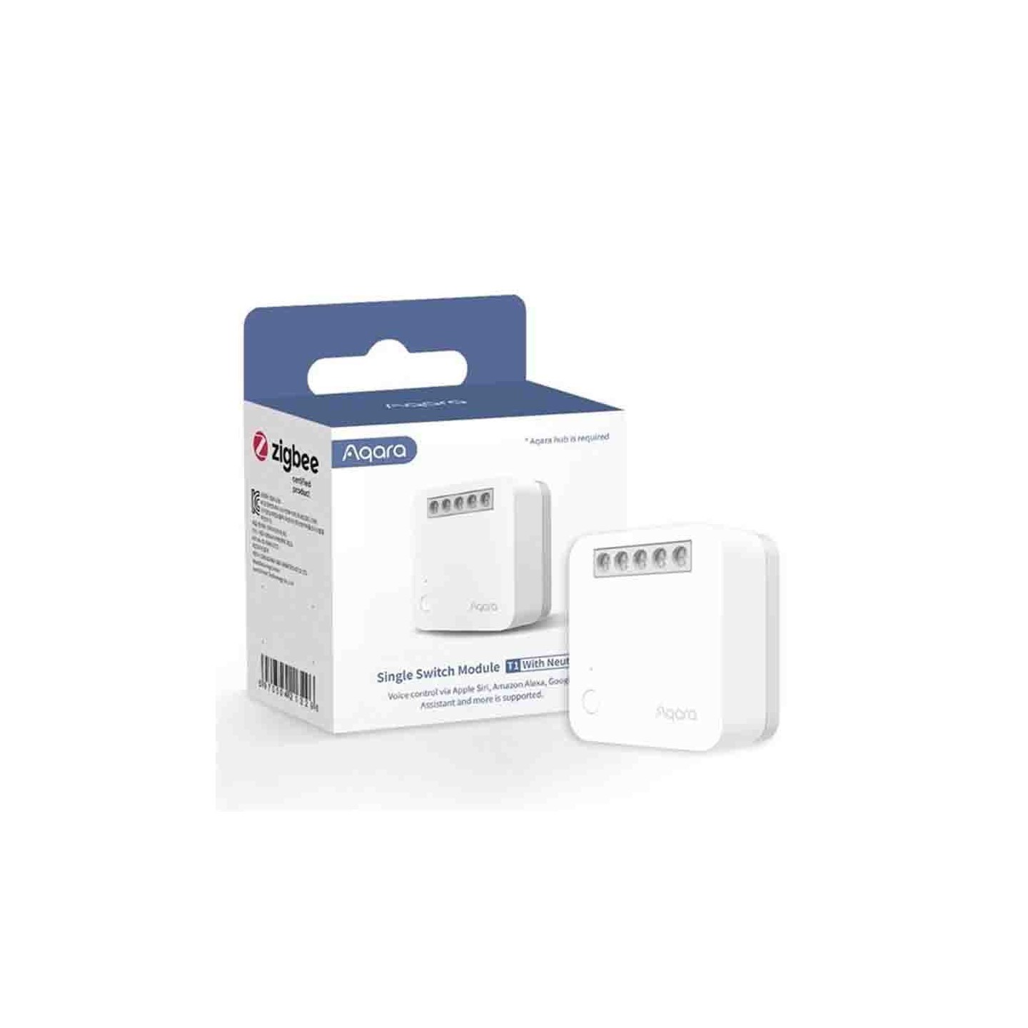 Buy SSM-U01 SINGLE SWITCH MODULE T1 (WITH NEUTRAL), WHITE AQARA in Cyprus, Nicosia, Limassol, Larnaka, Pafos