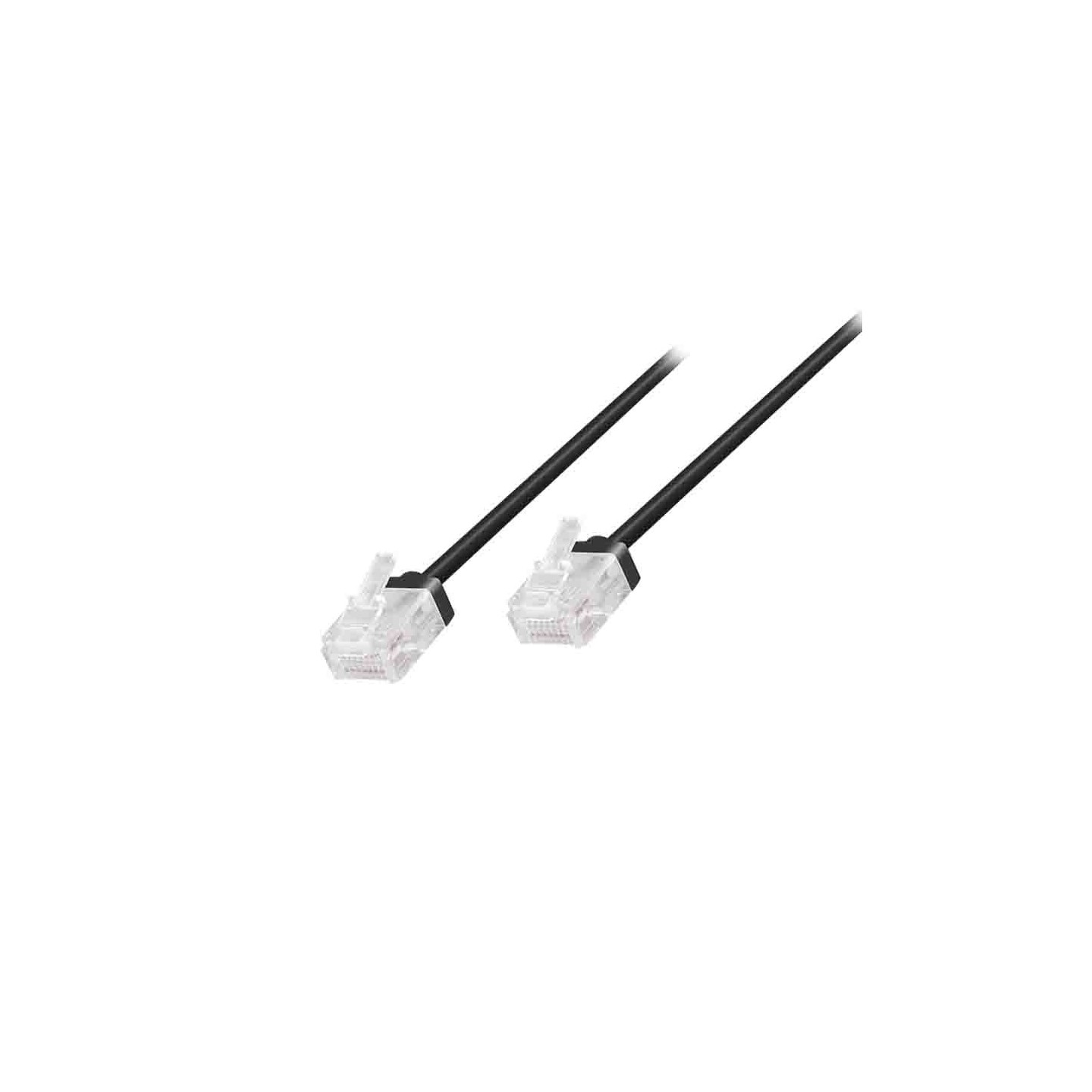 CQ3013U 0.30m CAT6A U UTP SLIM HIGH-FLEX PATCH CABLE BLACK, LOGILINK — Buy in Cyprus with Fast Delivery