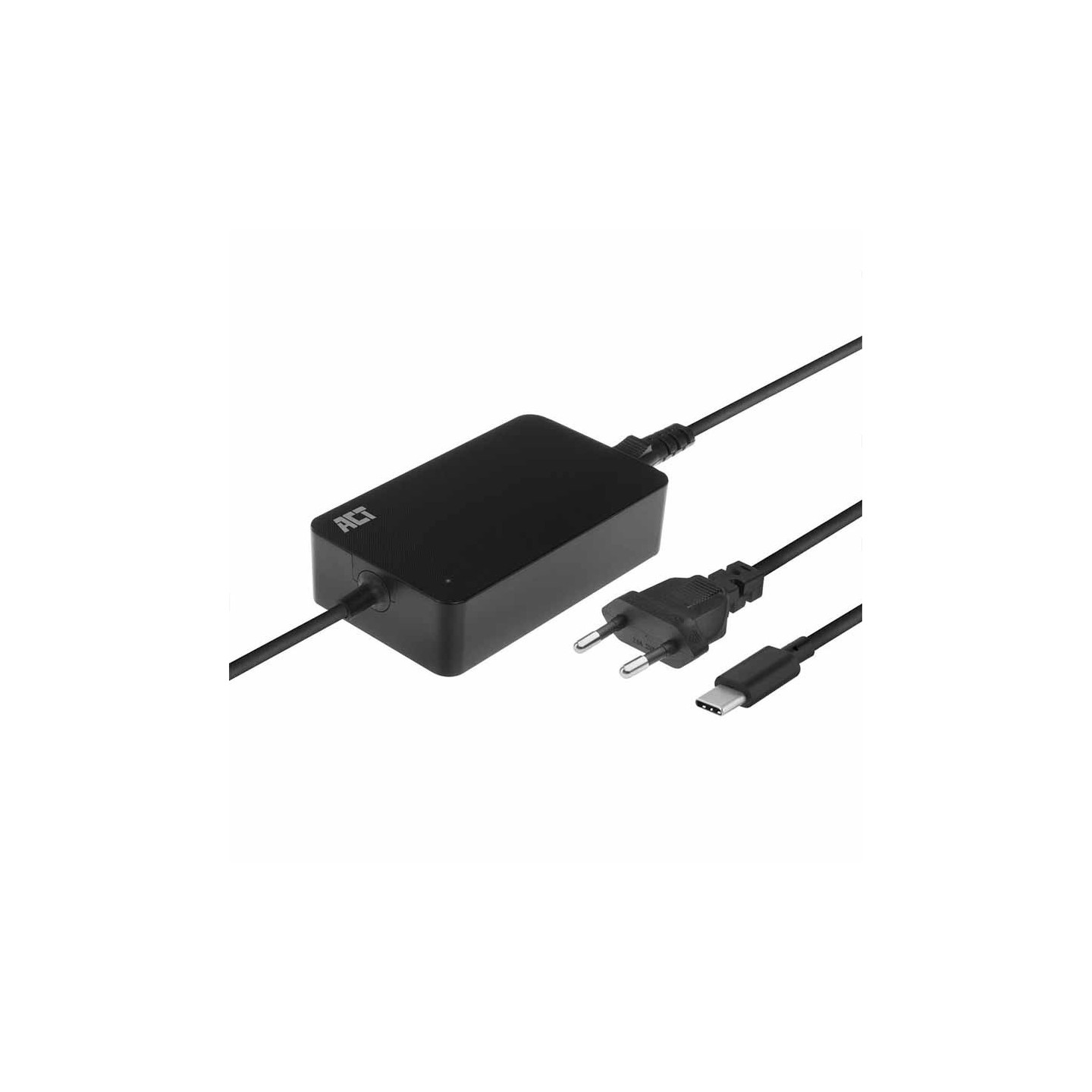 AC2005 NOTEBOOK POWER SUPPLY USB TYPE- C, 65W W 3m CABLE + POWER CABLE ACT — Buy in Cyprus with Fast Delivery