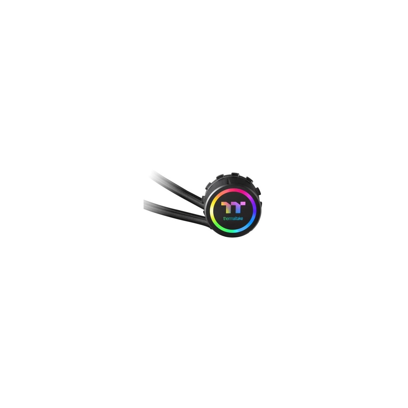 Thermaltake Floe DX RGB 240 - TT Premium Edition - 240mm AIO Liquid Cooler, Black, 2x120mm RGB Fans