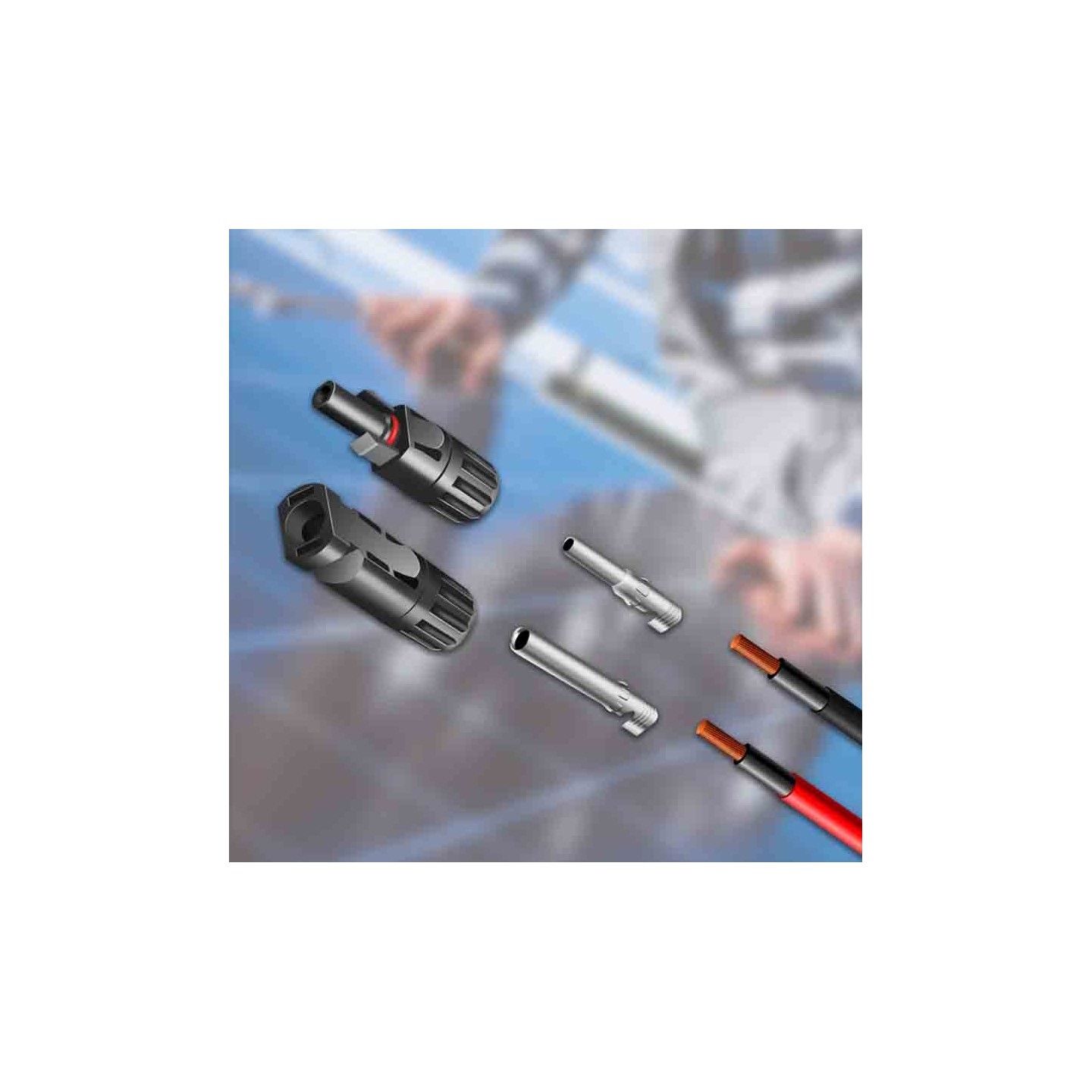 PHC0201 25m RED SOLAR INSTALLATION CABLE (H1Z272-K) 6mm CU, LOGILINK — Buy in Cyprus with Fast Delivery