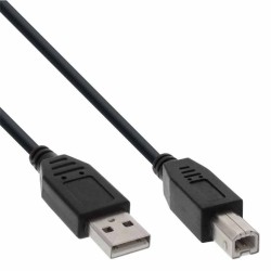 34520X 2m USB2.0 A-B M M CBL BLK INLINE — Buy in Cyprus with Fast Delivery