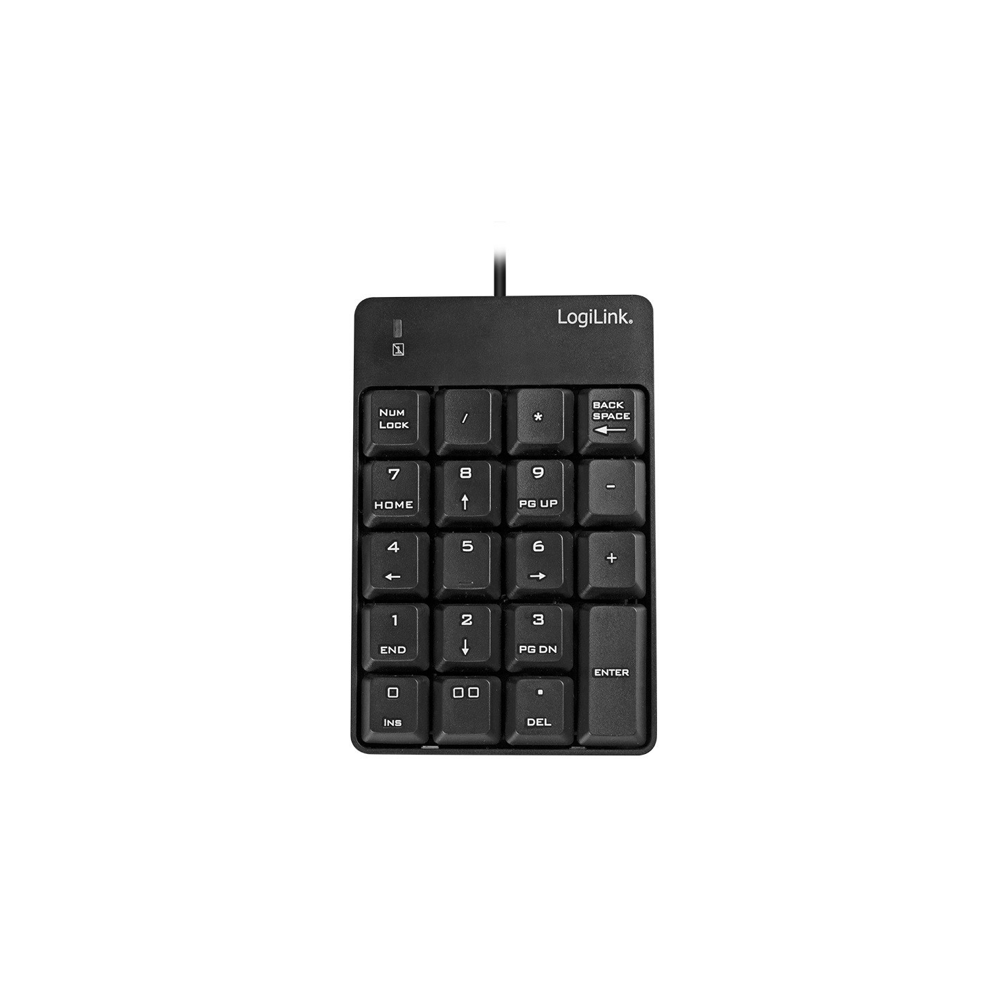 LogiLink ID0184 USB Numeric Keypad 19 Keys - Black (Boxed) — Buy in Cyprus with Fast Delivery