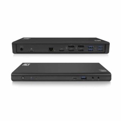 ACT AC7048 USB-C Triple 4K Docking Station | 3x Displays, 100W PD — Armenius Store Cyprus