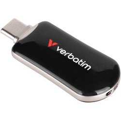 Buy Verbatim Plectra USB-C Flash Drive - 30225 - 128GB Black, USB 3.2 Gen1, 100M... in Cyprus, Nicosia, Limassol, Larnaka, Pafos
