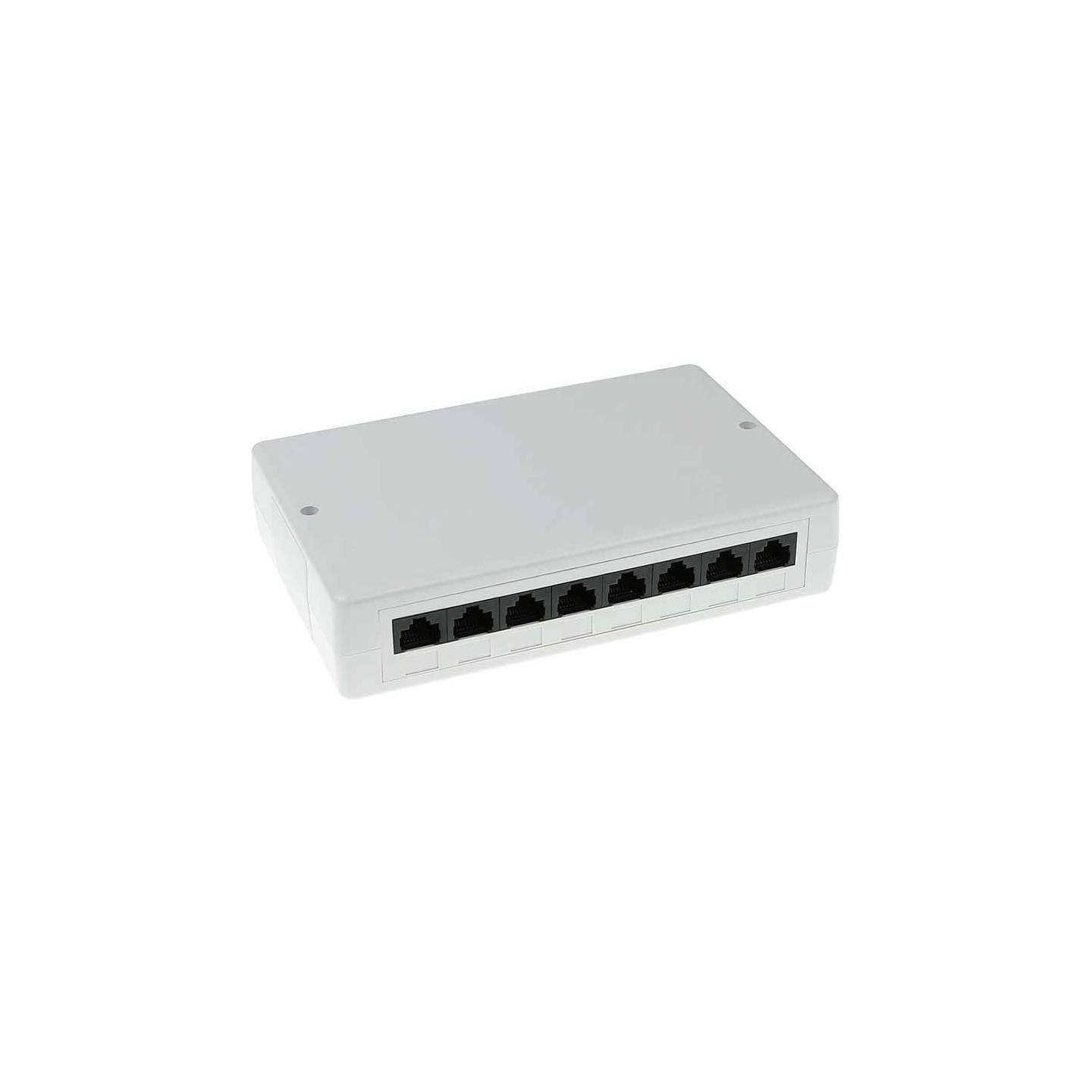 FA6000 8PORTS CAT6 SURFACE MOUNTED BOX PATCH PANEL UNSHIELDED ACT — Buy in Cyprus with Fast Delivery
