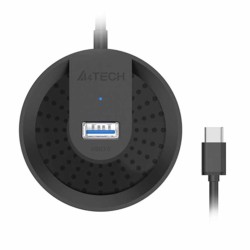 HUB-30C USB 3.0 4-PORT HUB BLACK A4 TECH — Buy in Cyprus with Fast Delivery