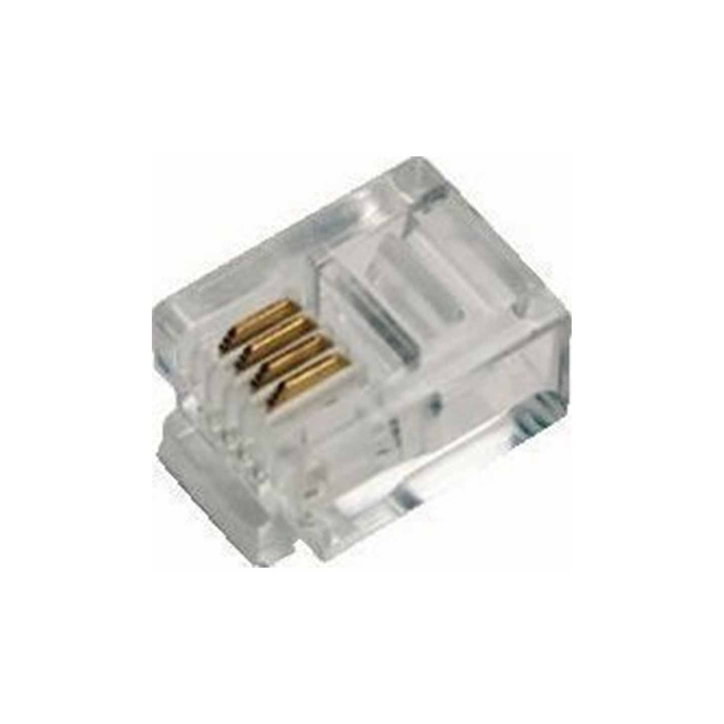 MP0018 RJ11 MODULAR PLUG X100 UNSHIELDED LOGILINK — Buy in Cyprus with Fast Delivery