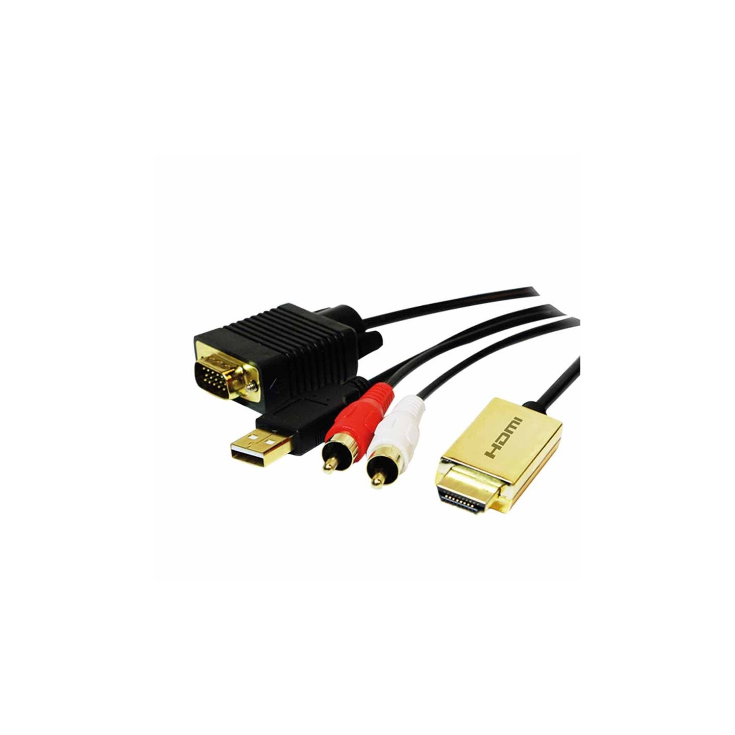 CV0052A HDMI TO VGA W AUDIO 2m LOGILINK — Buy in Cyprus with Fast Delivery