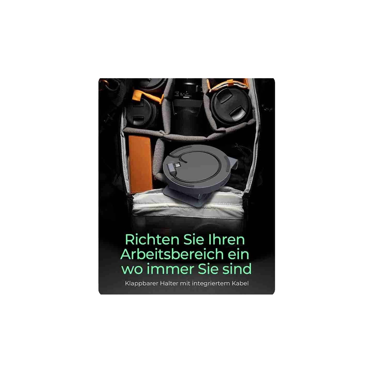 IB-TH100-DK SWIVEL STAND FOR TABLET AND SMARTPHONE WITH DOCKINGSTATION ICYBOX — Buy in Cyprus with Fast Delivery