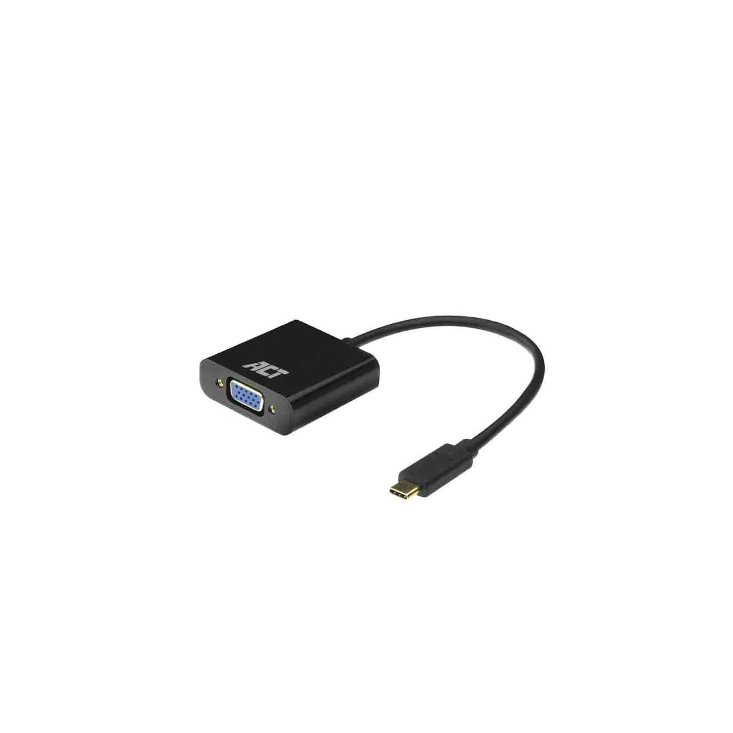 AC7300 0.15m USB TYPE-C to VGA, M F ADAPTER ACT — Buy in Cyprus with Fast Delivery