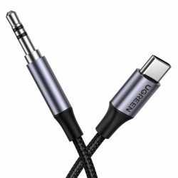 Buy 30633 1m CABLE USB TYPE- C TO 3.5mm M AUDIO BLACK UGREEN in Cyprus, Nicosia, Limassol, Larnaka, Pafos