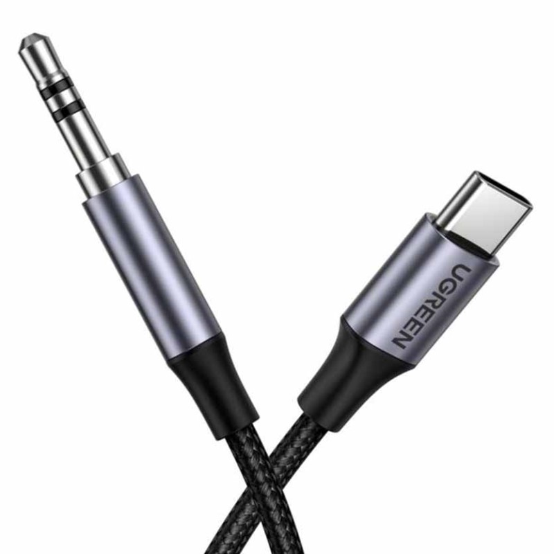 Buy 30633 1m CABLE USB TYPE- C TO 3.5mm M AUDIO BLACK UGREEN in Cyprus, Nicosia, Limassol, Larnaka, Pafos