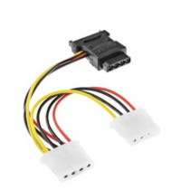 Buy 29679 SATA POWER CBL 3x5.25'FEM 0.15m INLINE in Cyprus, Nicosia, Limassol, Larnaka, Pafos