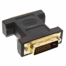 Buy 17760P DVI-D 24+5 FEM TO 24+1 MALE ADAPTOR INLINE in Cyprus, Nicosia, Limassol, Larnaka, Pafos