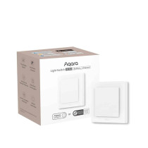 Buy WS-K07D LIGHT SWITCH H2 EU (2 BUTTONS,1 CHANNEL), WHITE AQARA in Cyprus, Nicosia, Limassol, Larnaka, Pafos