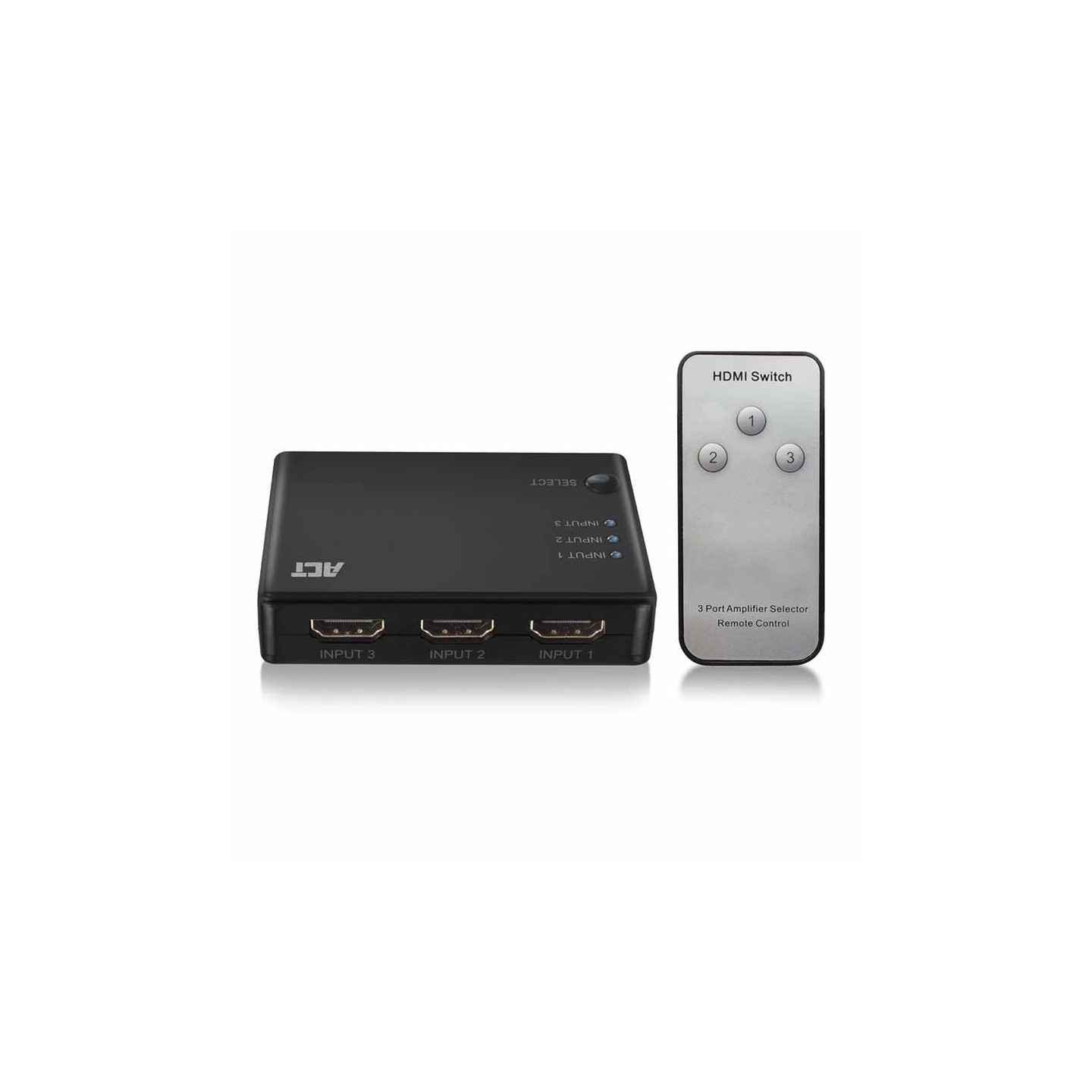 Buy AC7845 HDMI SWITCH 3x1 4K SUPPORT ACT in Cyprus, Nicosia, Limassol, Larnaka, Pafos