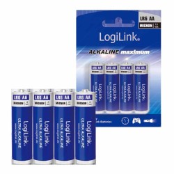 Buy LR6B4 BATTERIES AA x4pcs LR6 MIGNON ULTRA POWER LOGILINK in Cyprus, Nicosia, Limassol, Larnaka, Pafos