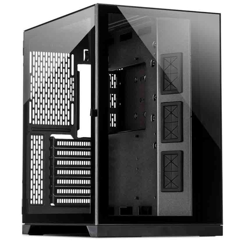 Inter-Tech C-702 Diorama ATX Mid Tower PC Case - Tempered Glass, No PSU/Fans — Armenius Store Cyprus