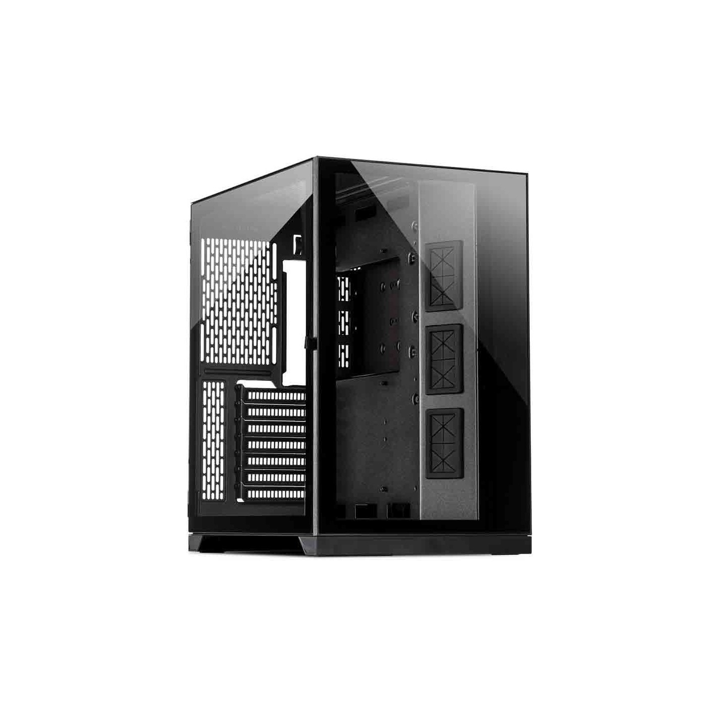 Inter-Tech C-702 Diorama ATX Mid Tower PC Case - Tempered Glass, No PSU/Fans — Armenius Store Cyprus
