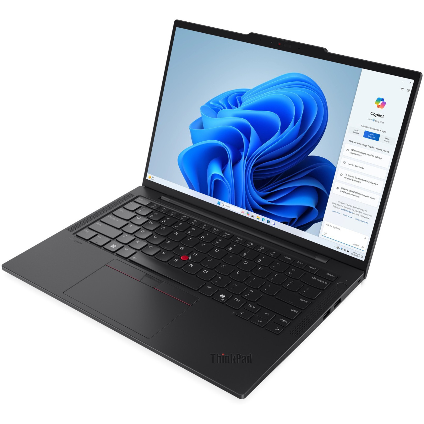 Lenovo ThinkPad T14s Gen 5 - 155U Ultra 7 - 14" WUXGA, 16GB LPDDR5x, 512GB SSD, Black, Windows 11 Pro