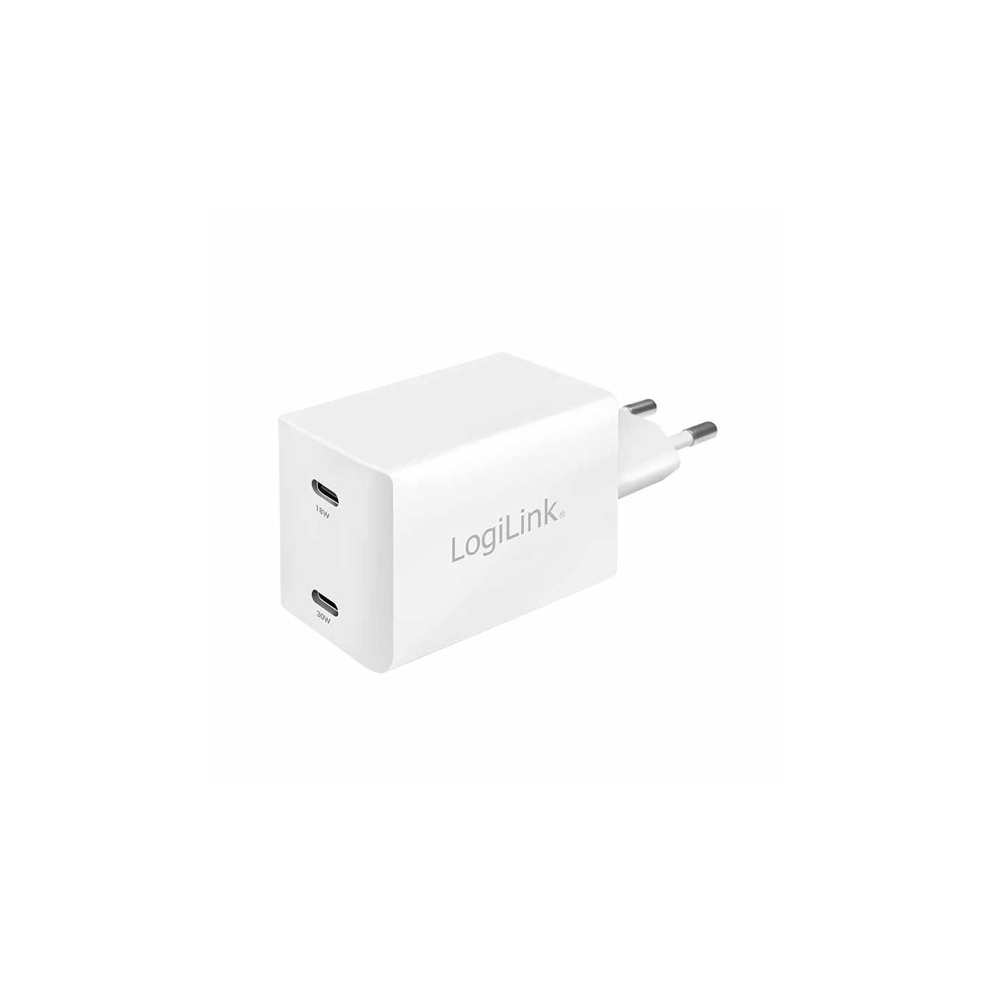 Buy PA0231 USB WALL CHARGER (SOCKET ADAPTER) 48W, 2xUSB-C, POWER LOGILINK in Cyprus, Nicosia, Limassol, Larnaka, Pafos