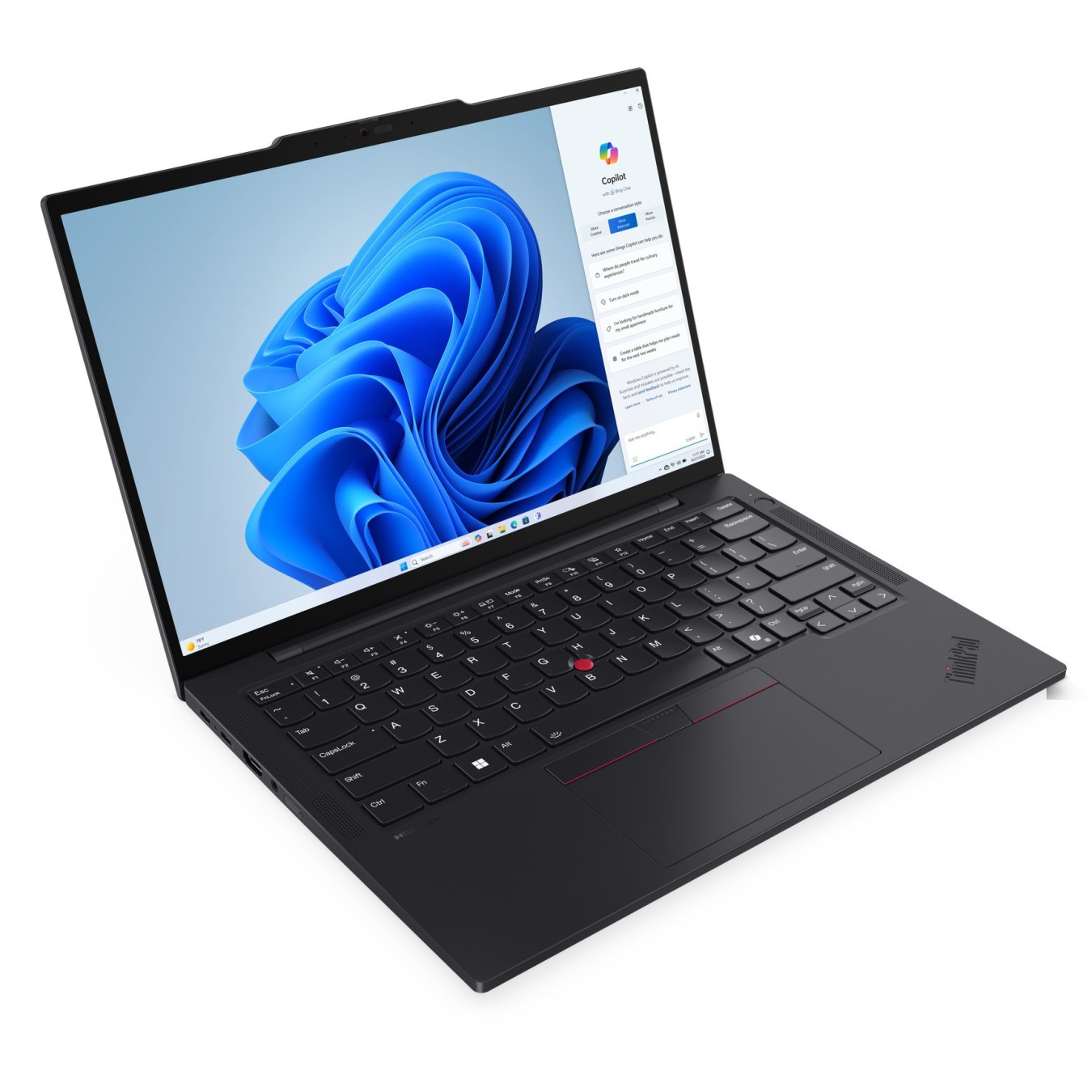 Lenovo ThinkPad T14s Gen 5 - 155U Ultra 7 - 14" WUXGA, 16GB LPDDR5x, 512GB SSD, Black, Windows 11 Pro
