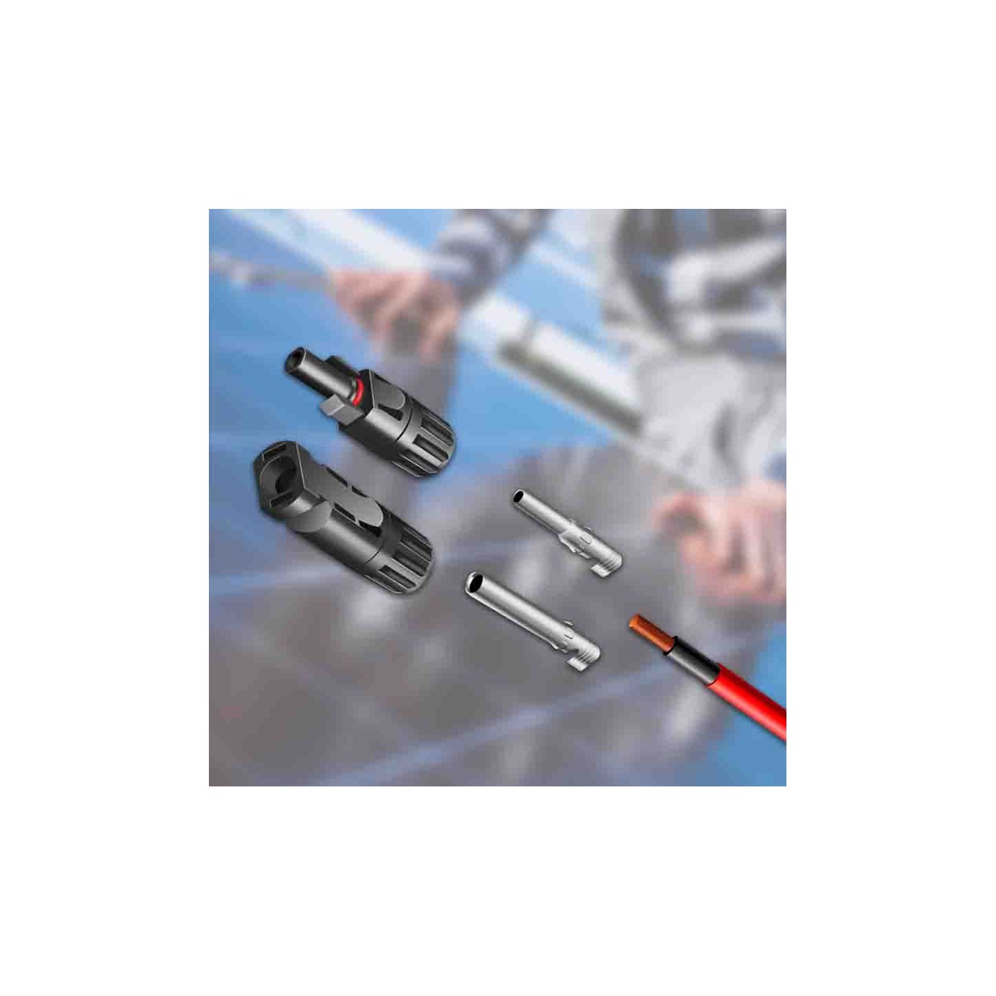 PHC0300 SOLAR CONNECTOR SET, MC4 M F FOR 2.5 4 6 mm2 CABLES, LOGILINK — Buy in Cyprus with Fast Delivery