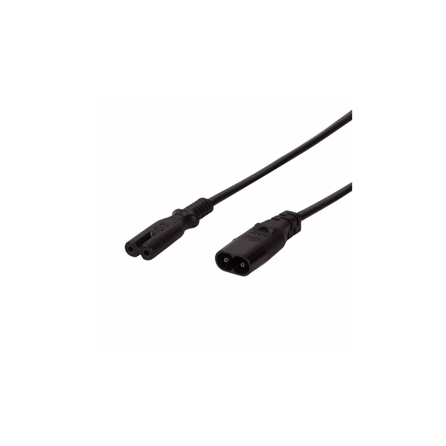CP129 2m POWER CORD C8 MALE to C7 FEM LOGILINK — Buy in Cyprus with Fast Delivery