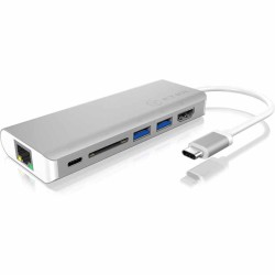 ICY BOX IB-DK4034-CPD USB-C Docking Station - HDMI, USB 3.0, PD 100W, Ethernet — Armenius Store Cyprus