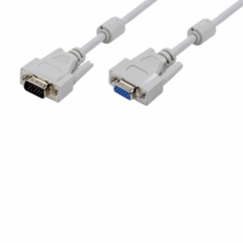 Buy CV0004 1.8m M F XGA EXT CBL 15pin BLK LOGILINK in Cyprus, Nicosia, Limassol, Larnaka, Pafos