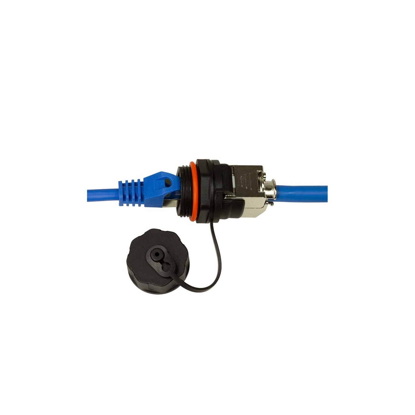 Buy NP0085 OUTDOOR BULKHEAD KEYSTONE JACK CAT6A RJ45 IP68, LOGILINK in Cyprus, Nicosia, Limassol, Larnaka, Pafos