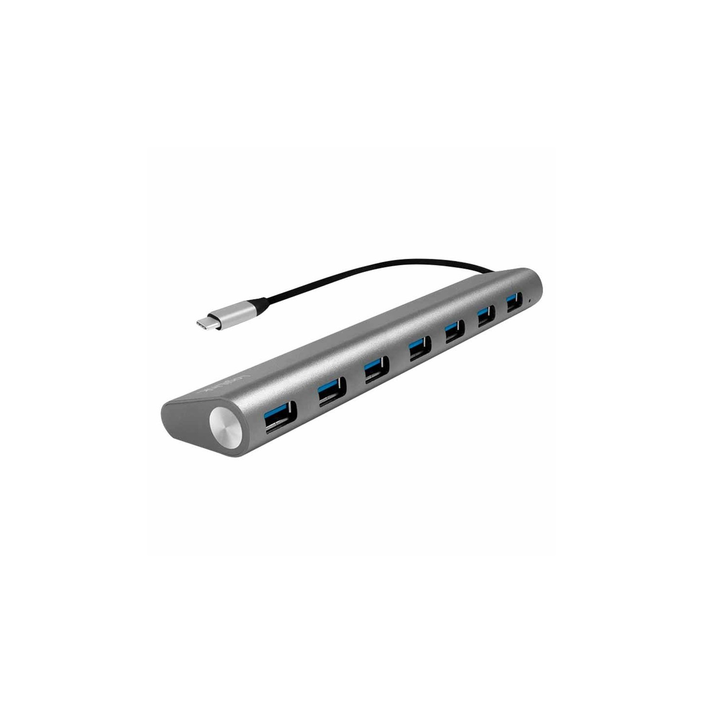 Buy UA0310 HUB USB-C 3.1 7-PORT WITH ALUMINUM CASING,WITH PSU 5V 4AMP LOGILINK in Cyprus, Nicosia, Limassol, Larnaka, Pafos