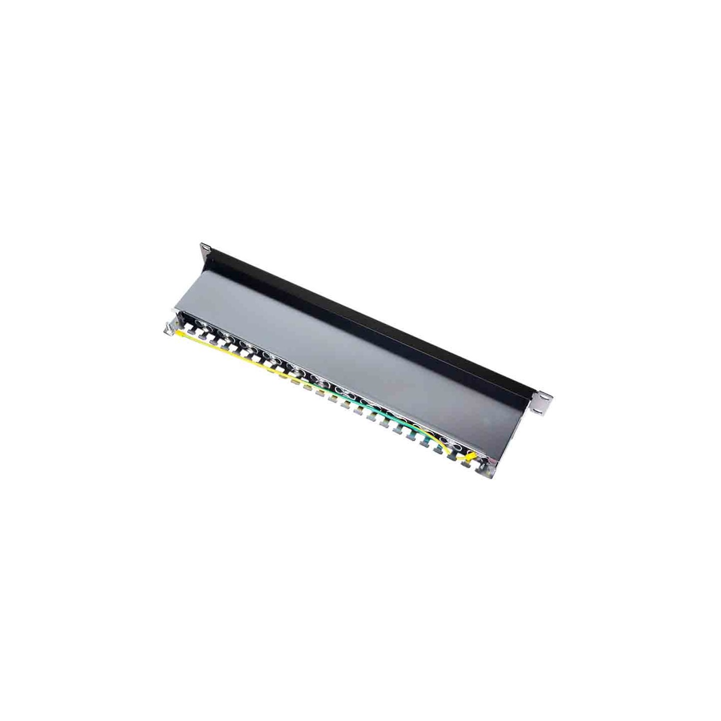 Buy NP0048 CAT.6 PATCH PANEL 24 PORTS SHIELDED, 19 INCH RACK MOUNT, BLACK, PRIMELINE, LOGILINK in Cyprus, Nicosia, Limassol, Lar