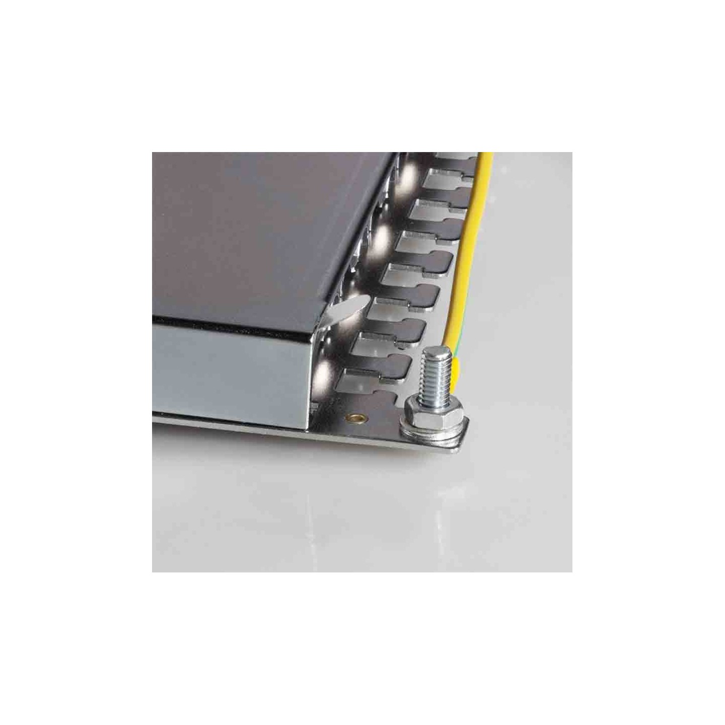 Buy NP0048 CAT.6 PATCH PANEL 24 PORTS SHIELDED, 19 INCH RACK MOUNT, BLACK, PRIMELINE, LOGILINK in Cyprus, Nicosia, Limassol, Lar