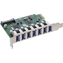 inLine 76661L 7x USB 3.2 Gen1 PCIe Card - SATA Power — Armenius Store Cyprus