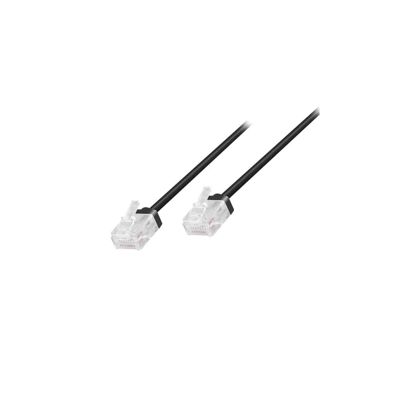CQ3003U 0.15m CAT6A U UTP SLIM HIGH-FLEX PATCH CABLE BLACK, LOGILINK — Buy in Cyprus with Fast Delivery
