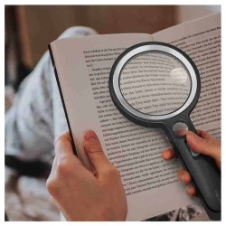 WZ0075 MAGNIFYING GLASS WITH LIGHT, 5x, 13x and 20x MAGNIFICATION, BLACK LOGILINK — Buy in Cyprus with Fast Delivery