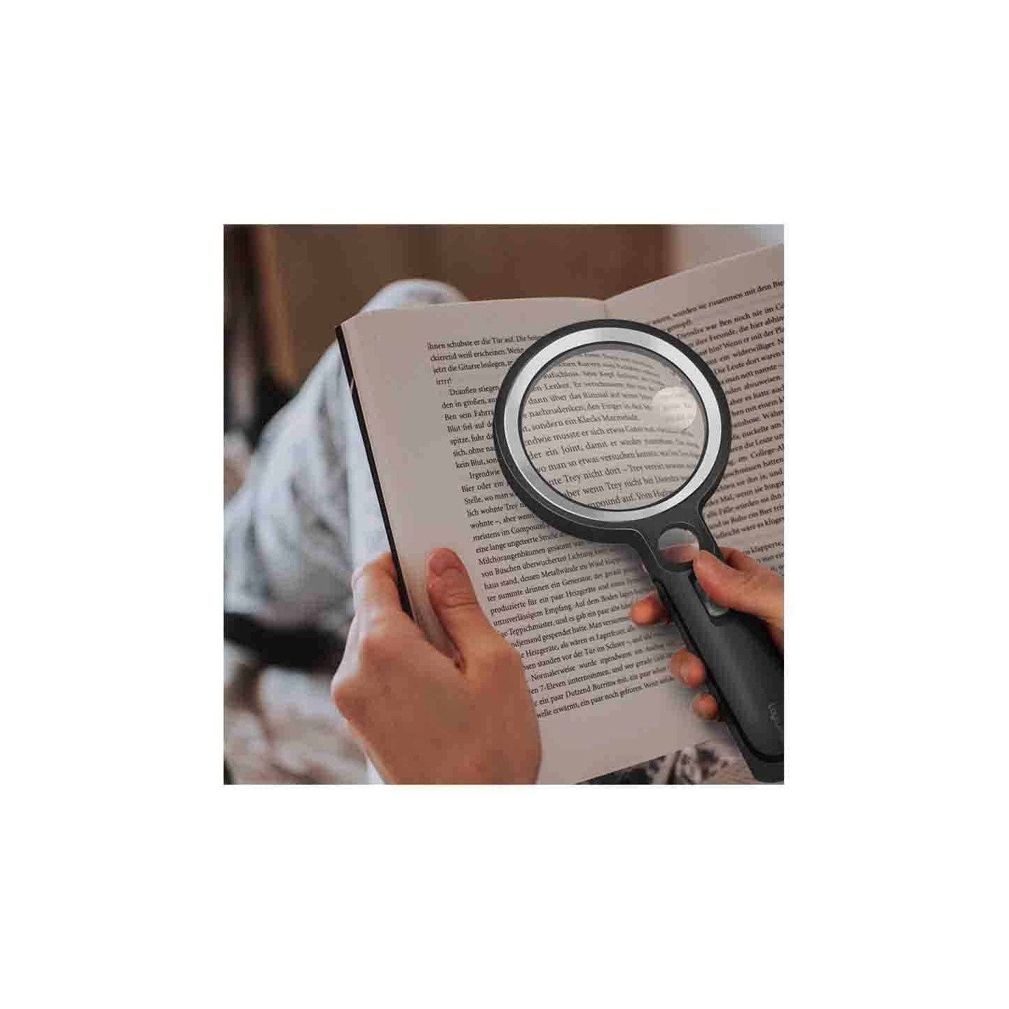 WZ0075 MAGNIFYING GLASS WITH LIGHT, 5x, 13x and 20x MAGNIFICATION, BLACK LOGILINK — Buy in Cyprus with Fast Delivery