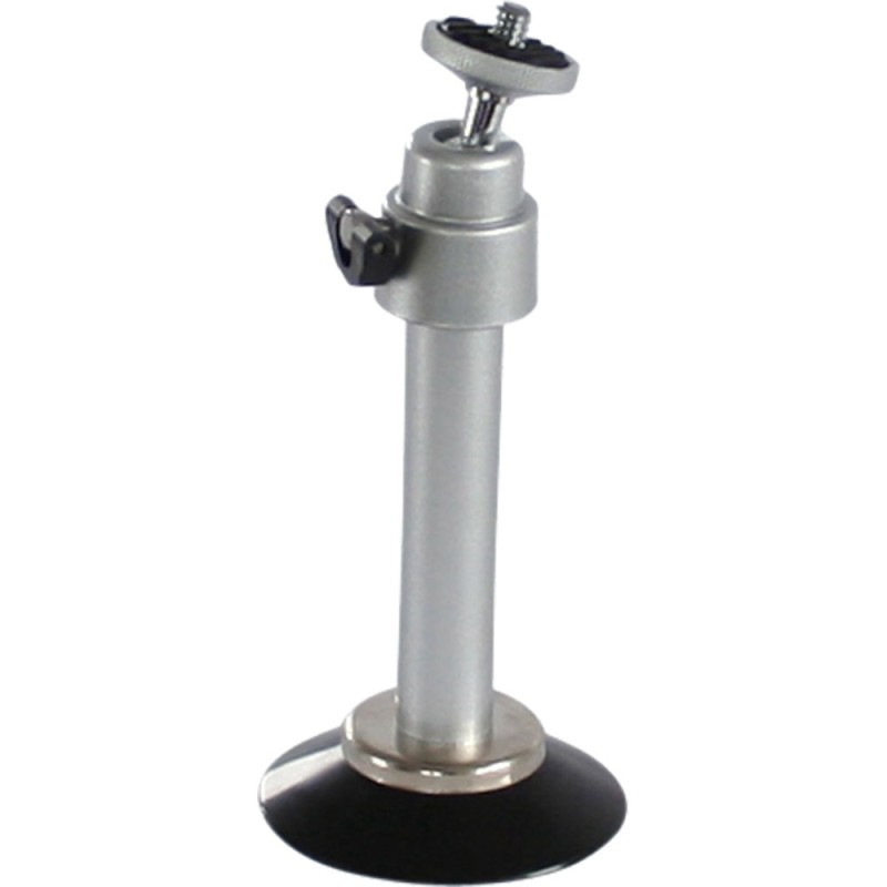 48001D MINI TRIPOD ALUMINIUM with SUCTION CUP 8.5cm HIGH, INLINE — Buy in Cyprus with Fast Delivery