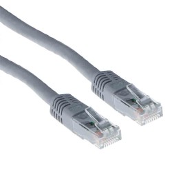 IB8010 10m Cat6 GREY U UTP PATCH CABLE W RJ45 CONNECTORS ACT — Buy in Cyprus with Fast Delivery