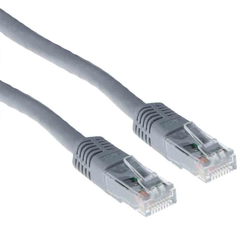 IB8010 10m Cat6 GREY U UTP PATCH CABLE W RJ45 CONNECTORS ACT — Buy in Cyprus with Fast Delivery
