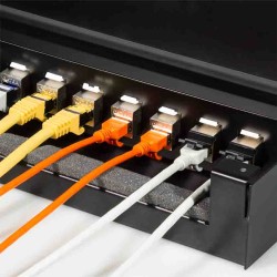 NP0091 CONSOLIDATION POINT BOX 8 12 PORT BLACK, LOGILINK — Buy in Cyprus with Fast Delivery