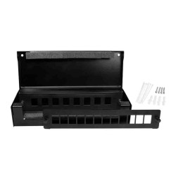 NP0091 CONSOLIDATION POINT BOX 8 12 PORT BLACK, LOGILINK — Buy in Cyprus with Fast Delivery