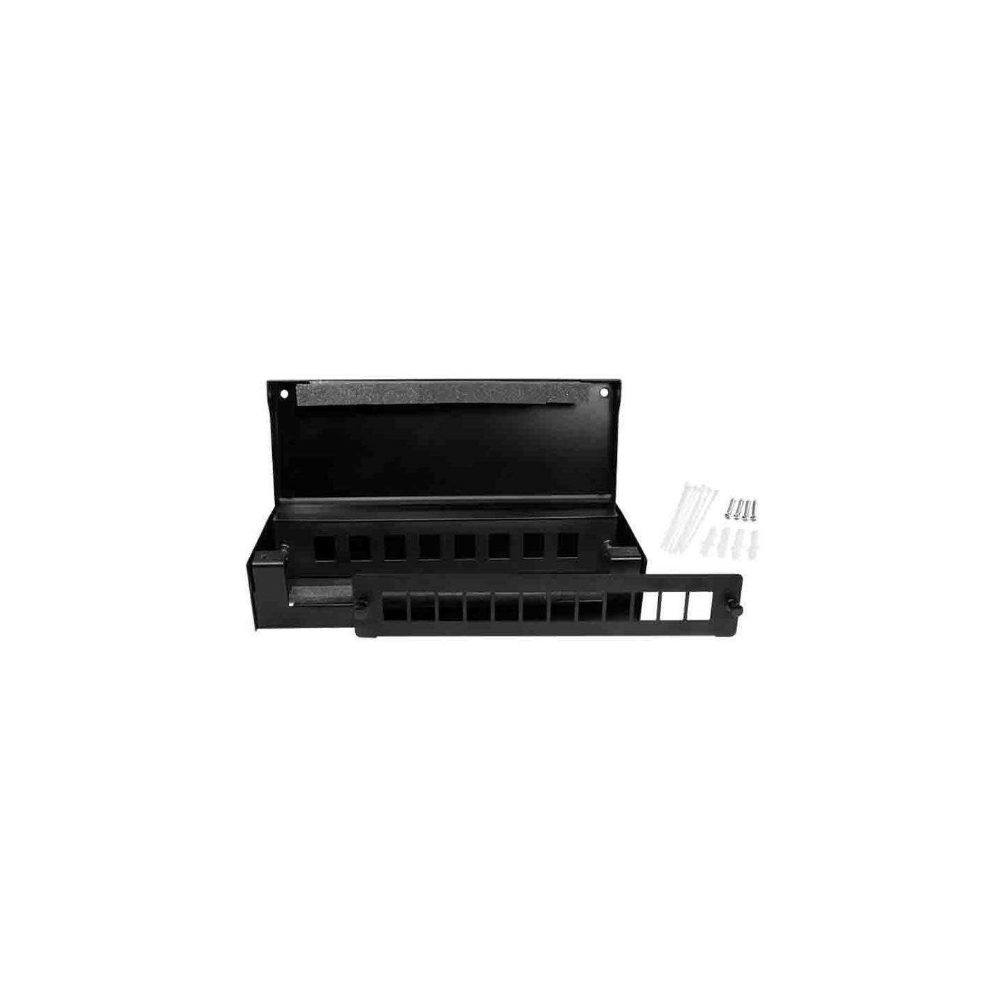 NP0091 CONSOLIDATION POINT BOX 8 12 PORT BLACK, LOGILINK — Buy in Cyprus with Fast Delivery