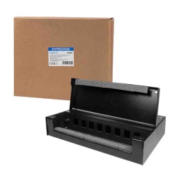 NP0091 CONSOLIDATION POINT BOX 8 12 PORT BLACK, LOGILINK — Buy in Cyprus with Fast Delivery