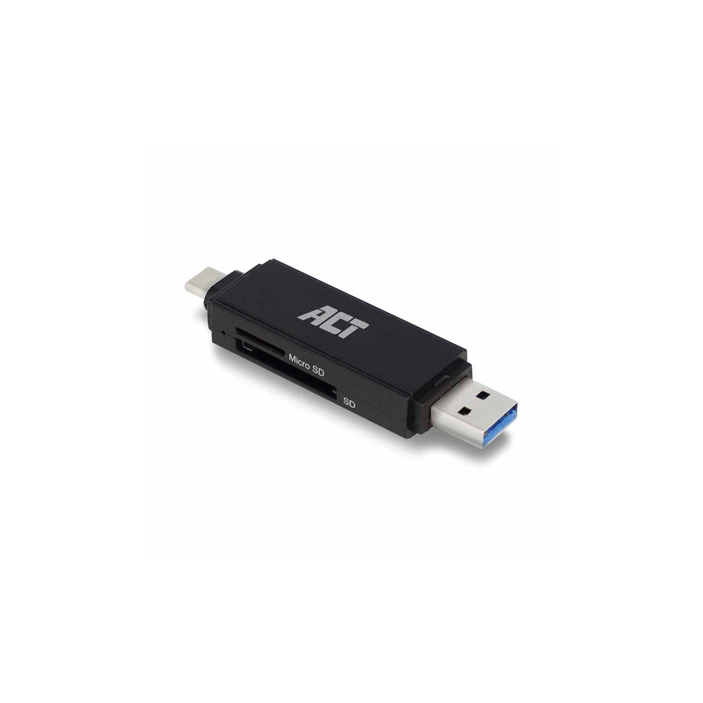AC6375 USB-C USB-A 3.0 CARD READER ACT — Buy in Cyprus with Fast Delivery