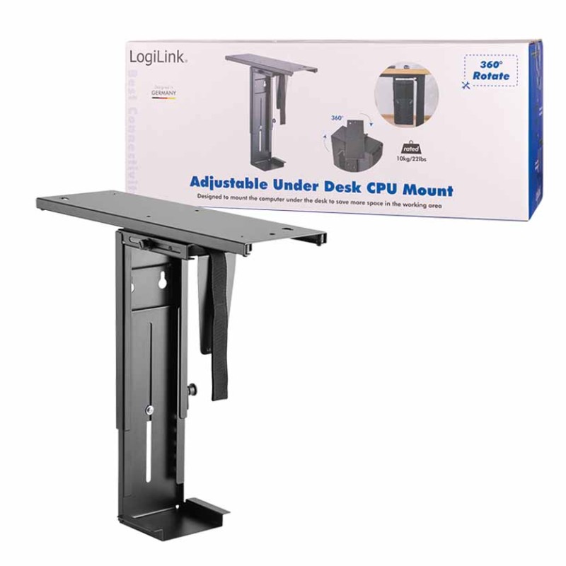 EO0004 PC MOUNT, ROTABLE, EXTENDABLE, UPTO 10KG LOGILINK — Buy in Cyprus with Fast Delivery